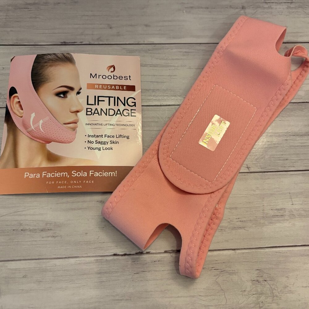 Facial Slimming Chin Reducer Face Lifting V Line Mask Reusable (SKU: 255MI)